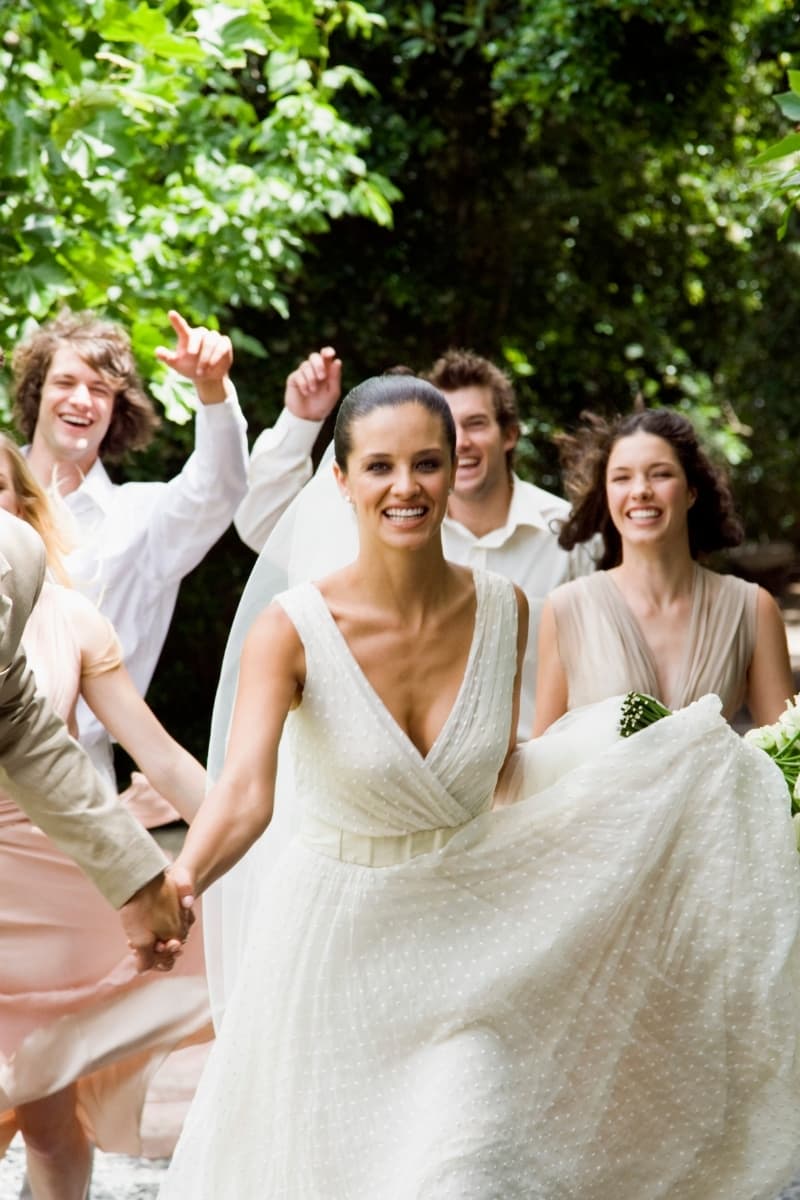 Classic bridal party